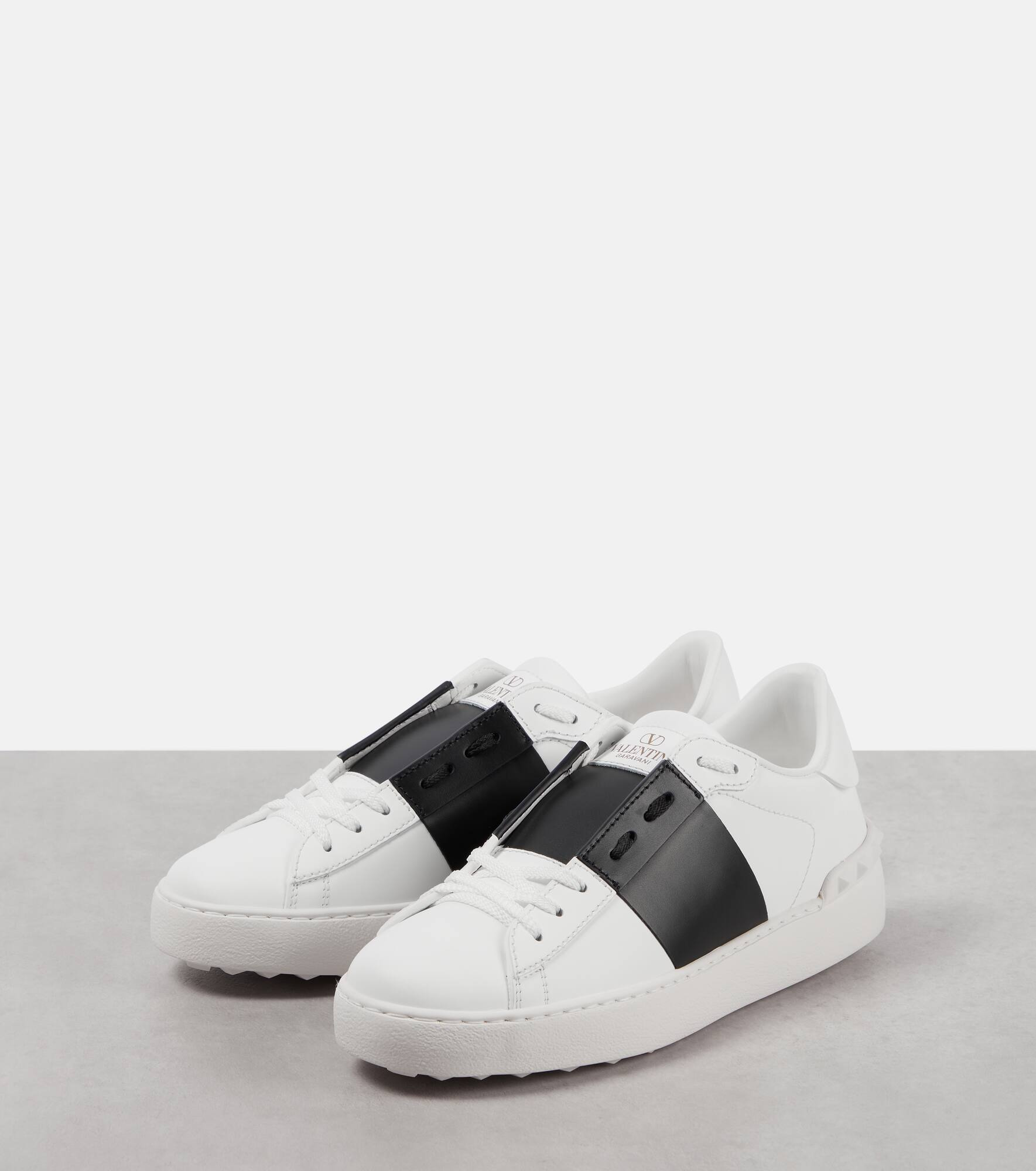 Valentino Garavani Open leather sneakers - 4