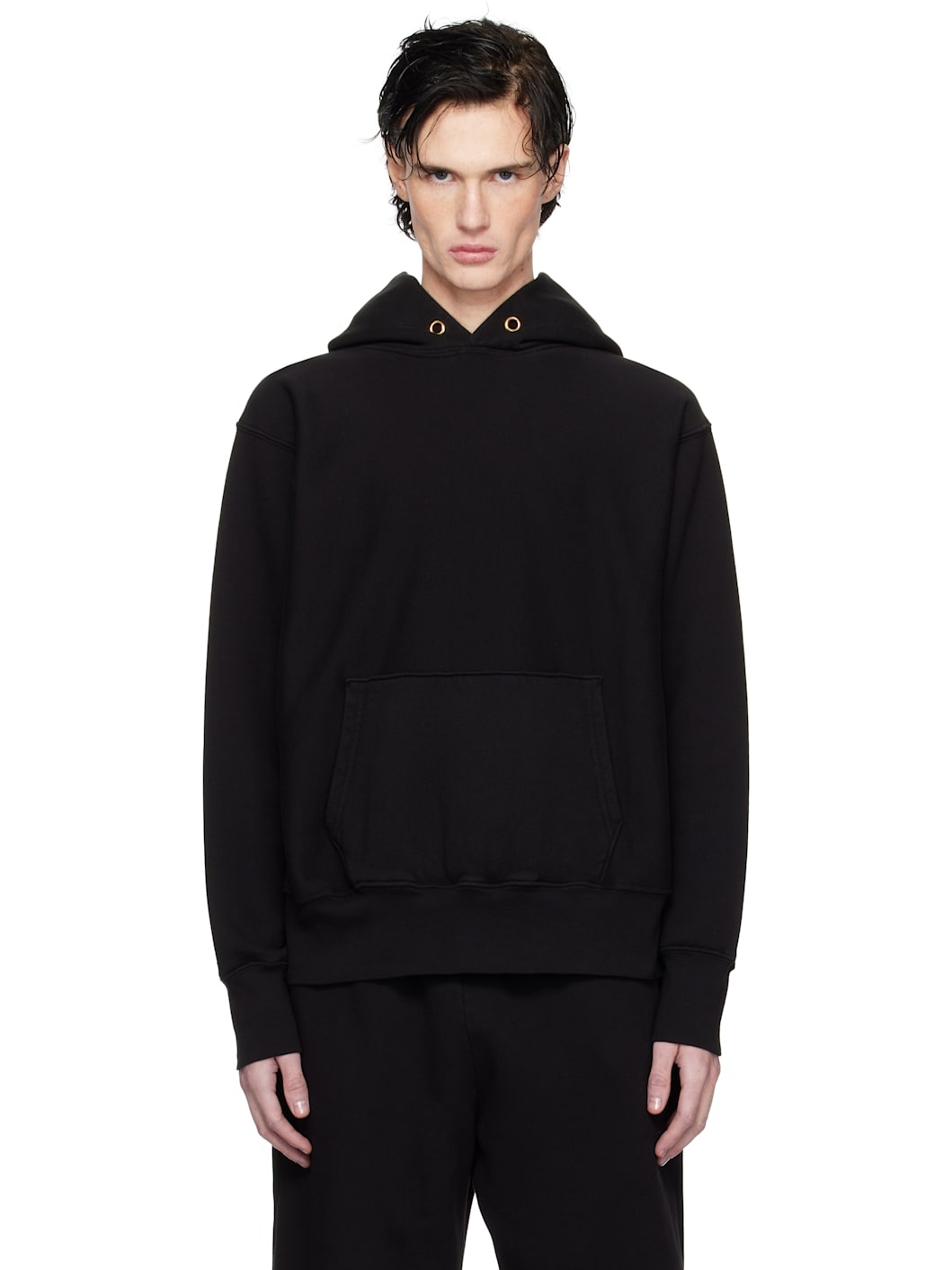 Black Heavyweight Hoodie - 1