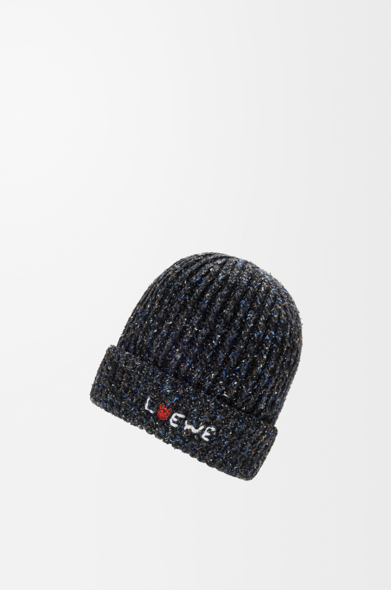 Beanie in wool, silk and alpaca blend 4