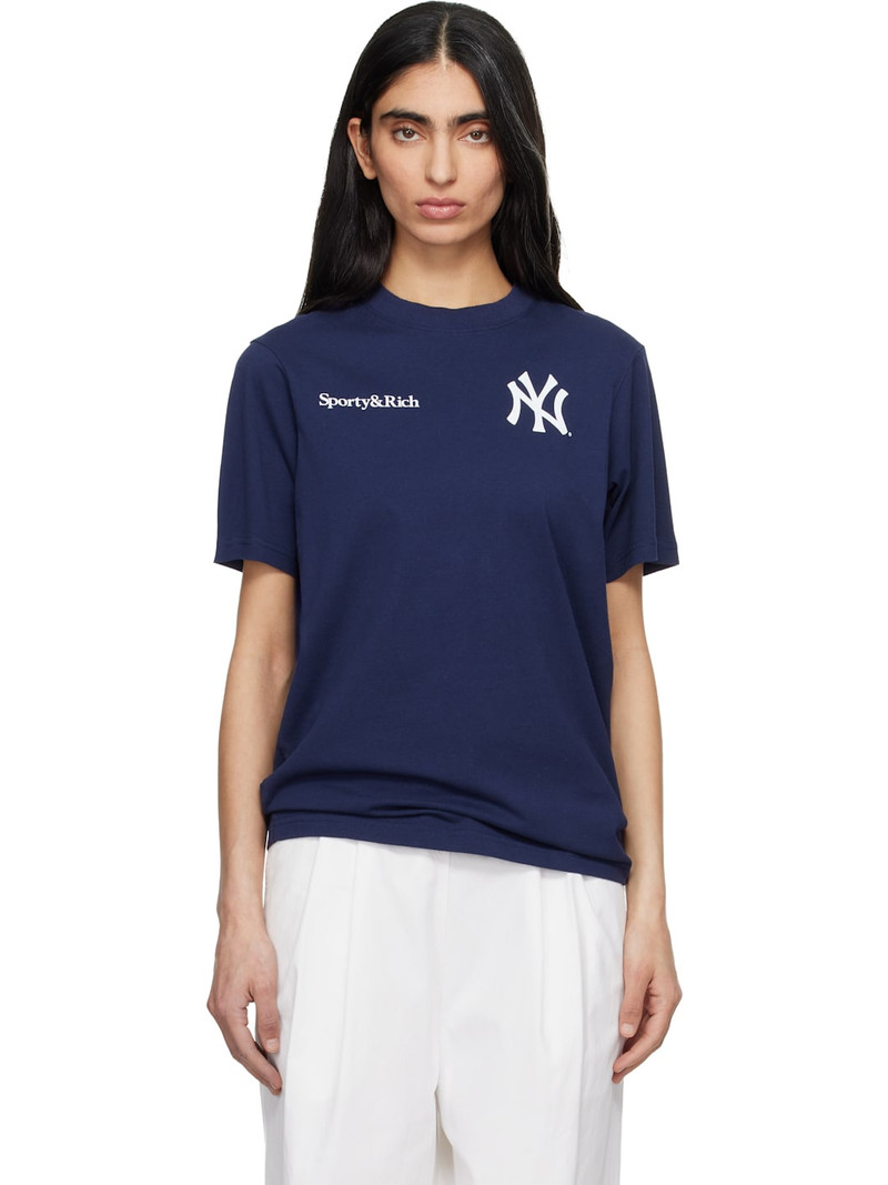 Navy '47 Edition 'Yankees' Curve T-shirt 1