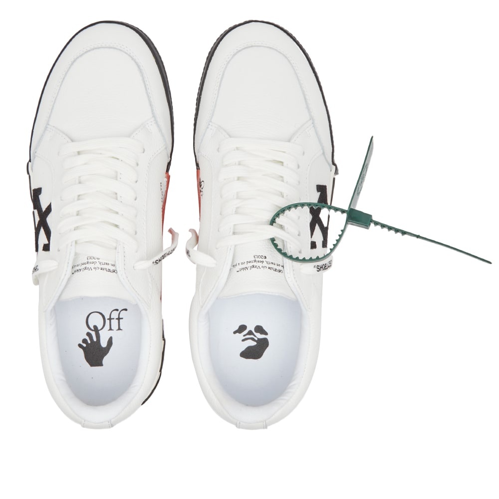 Off-White Low Vulcanized Calf Leather Sneaker - 4