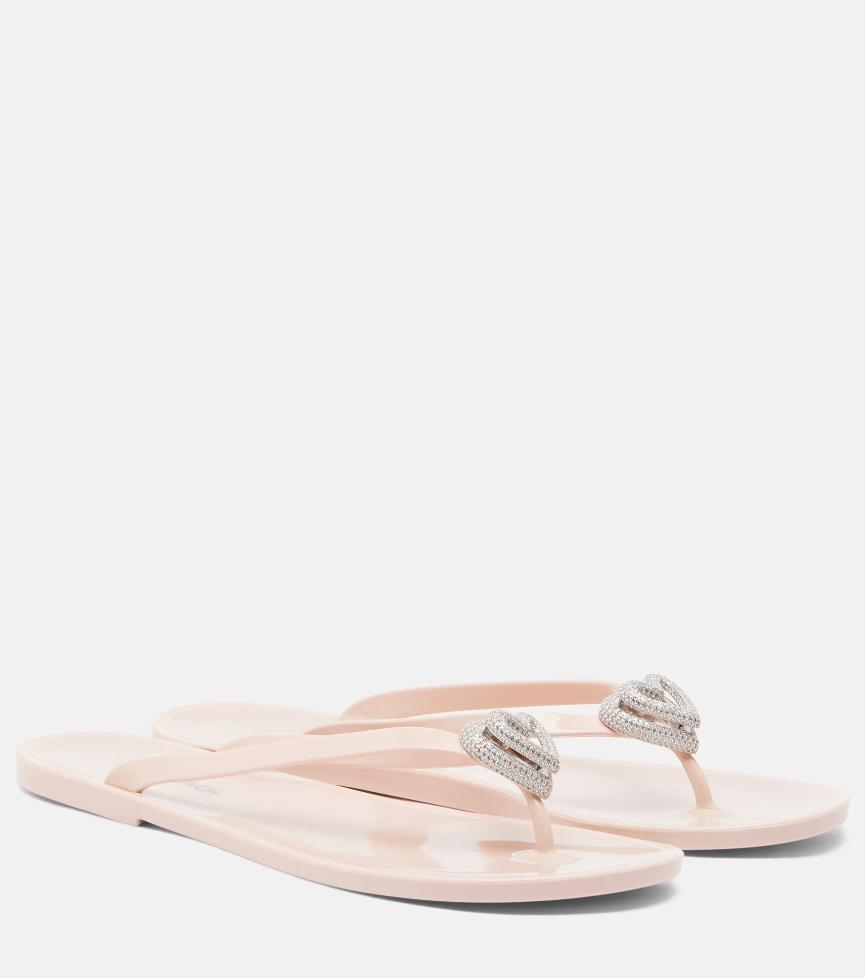 Riviera embellished thong sandals - 1
