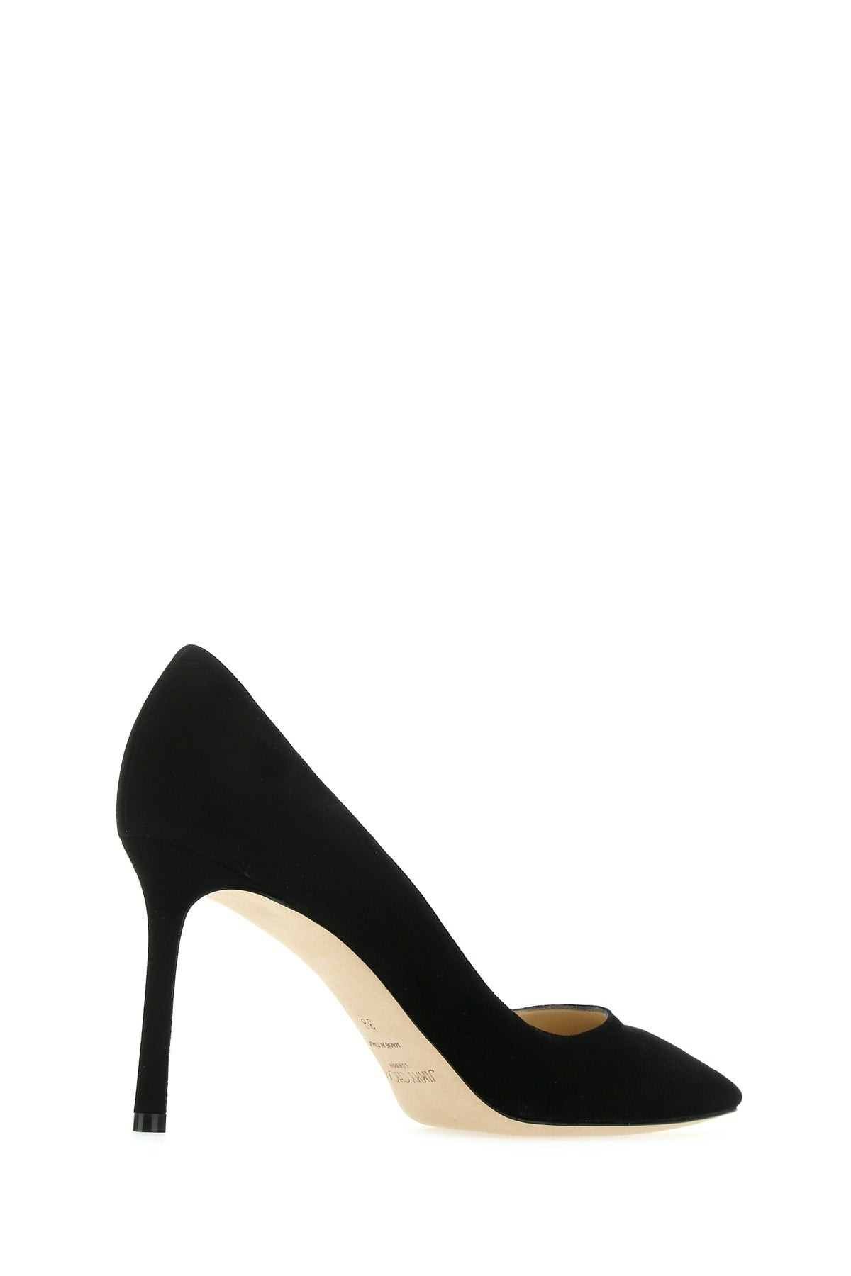 Jimmy Choo Women Black Suede Romy 85 Pumps - 3