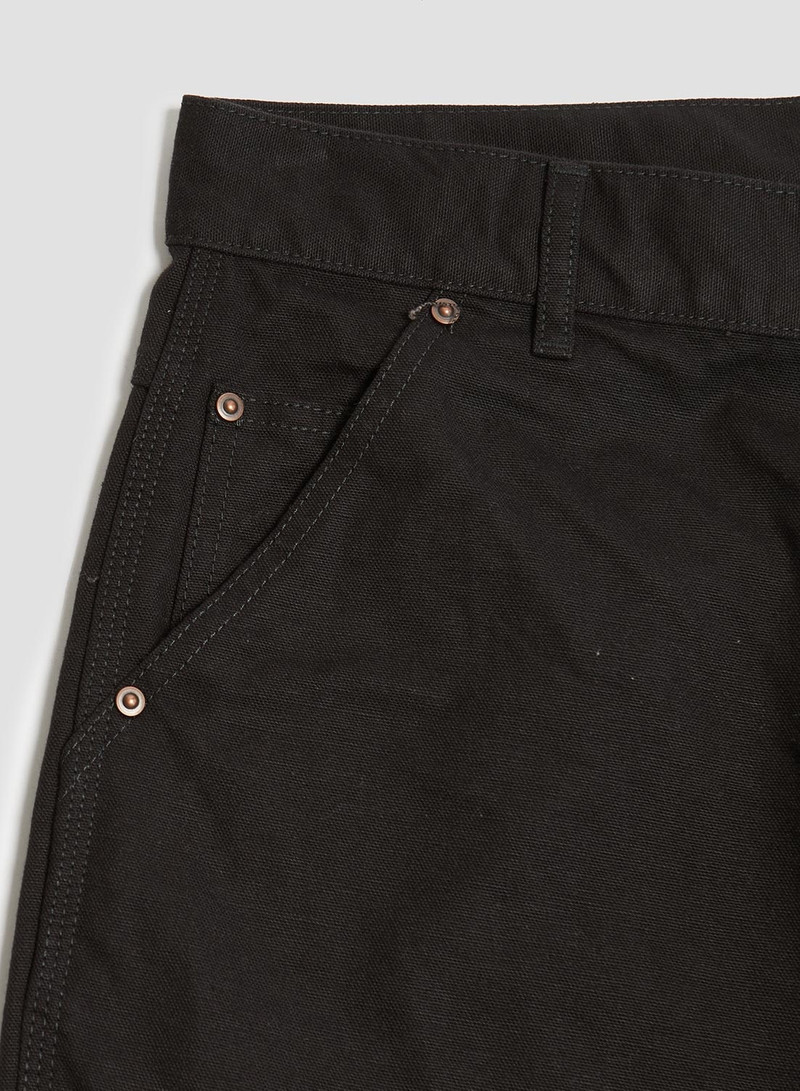 FOB Factory Cotton Duck Work Pant Black 4