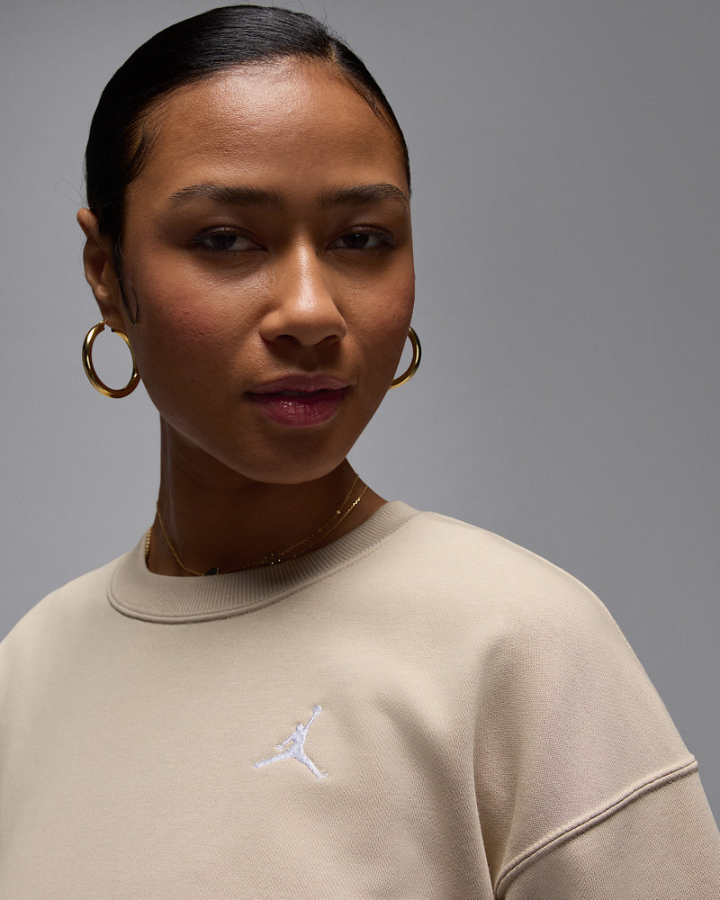 Jordan Brooklyn Fleece Women's French Terry Crew-Neck Sweatshirt 3