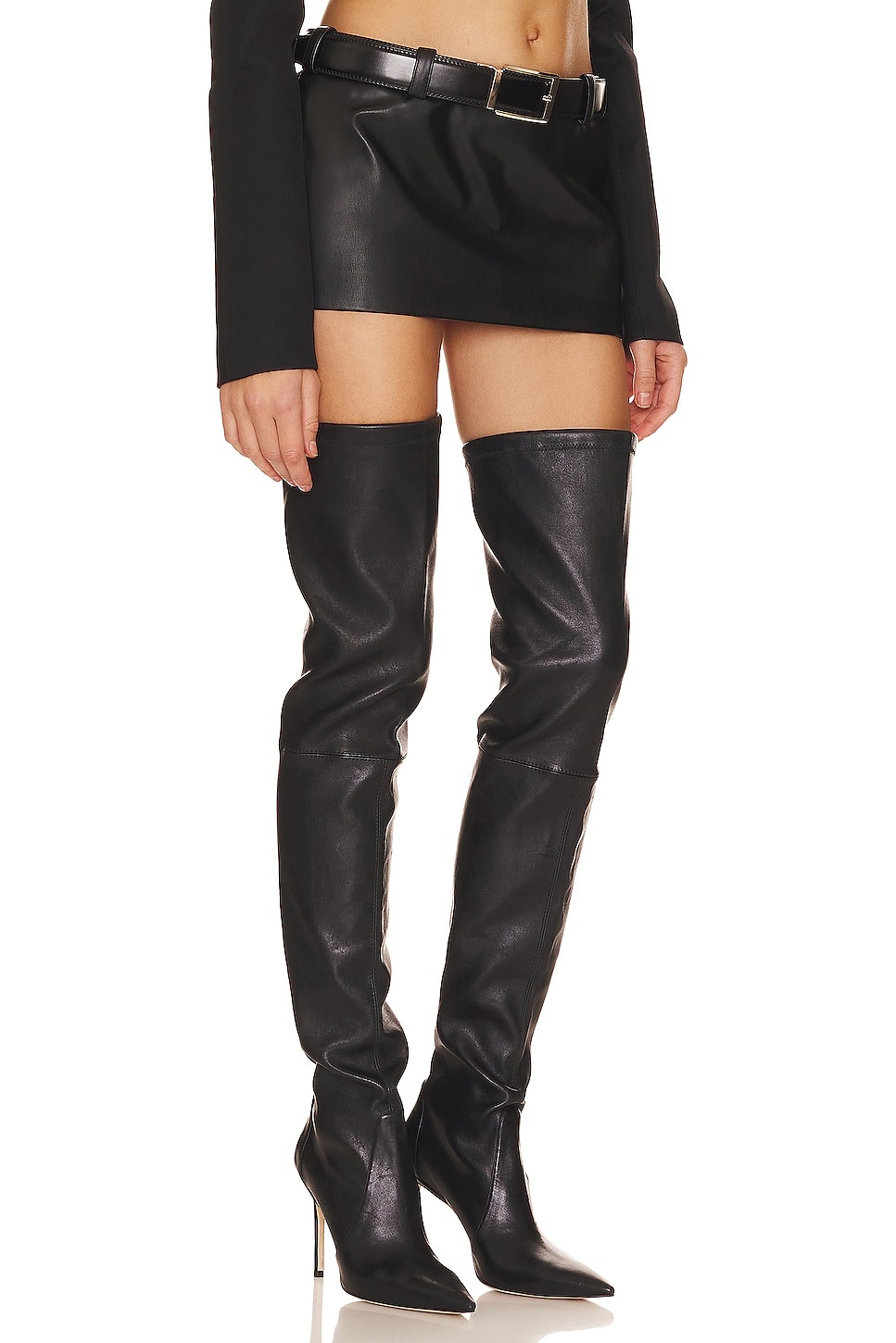 Twentythree Faux Leather Skirt - 2