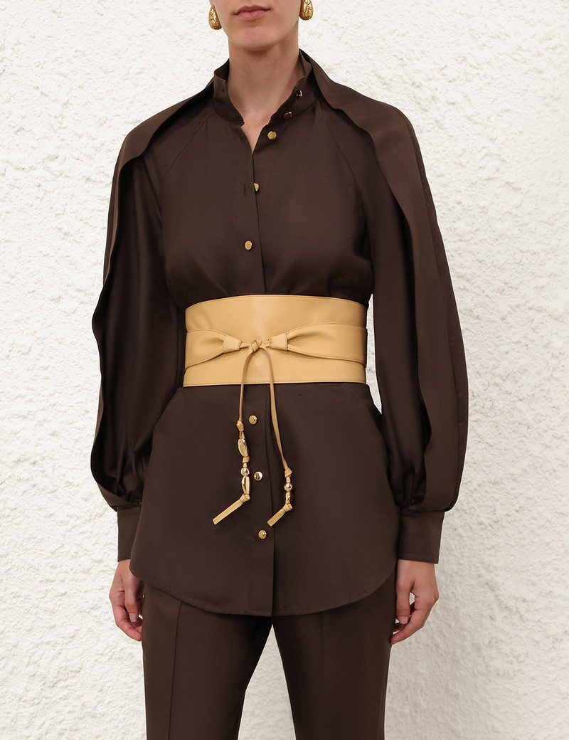 Zimmermann FOAM PEBBLES WRAP BELT 120 outlook