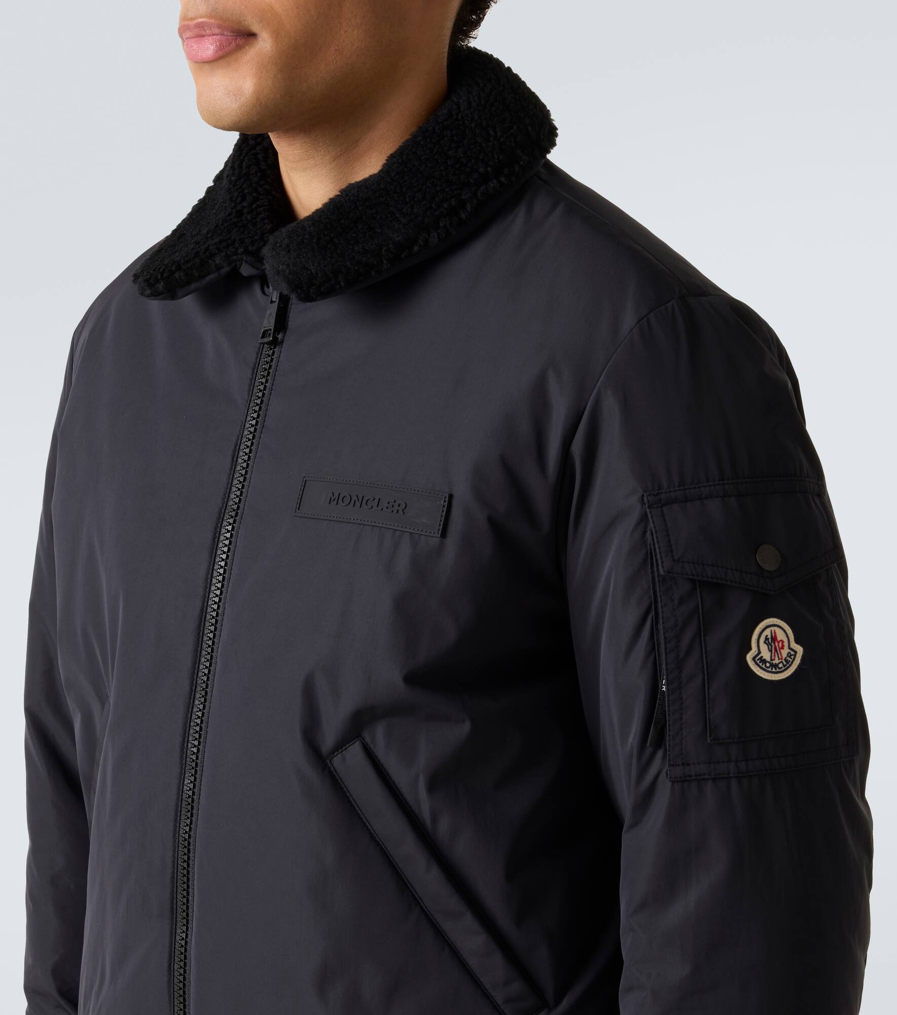 Maulevrier reversible down bomber jacket - 5