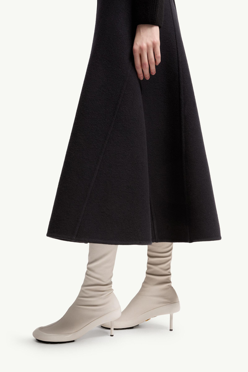 Moncler + JIL SANDER Wool Midi Skirt 3