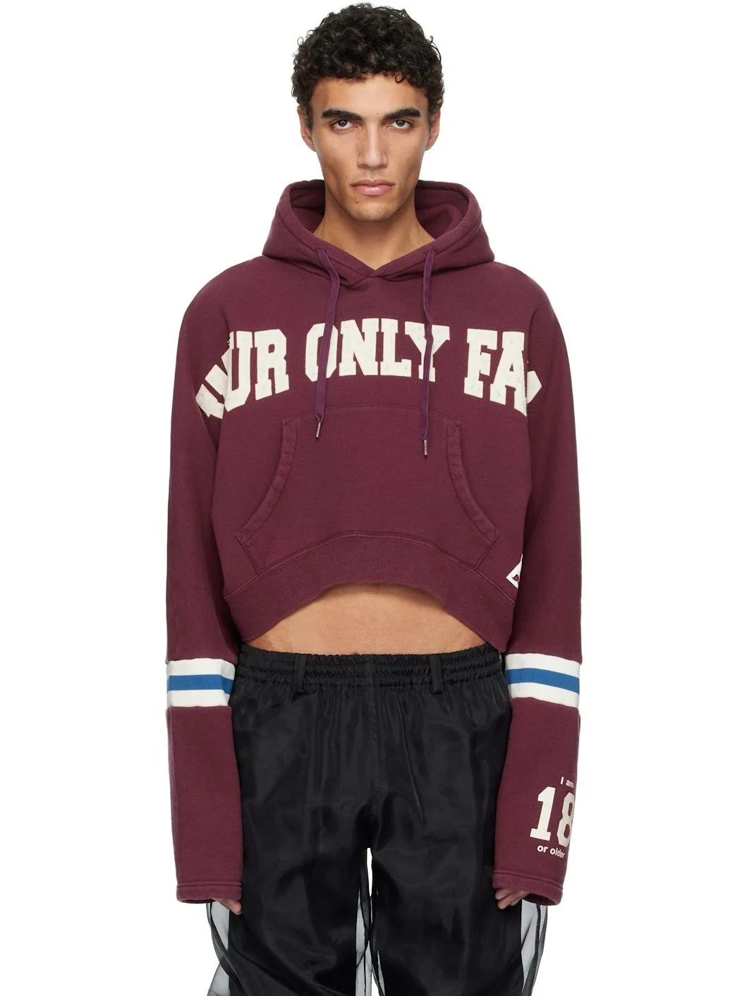 Burgundy PZtoday Edition 'Only Fans' Hoodie - 1