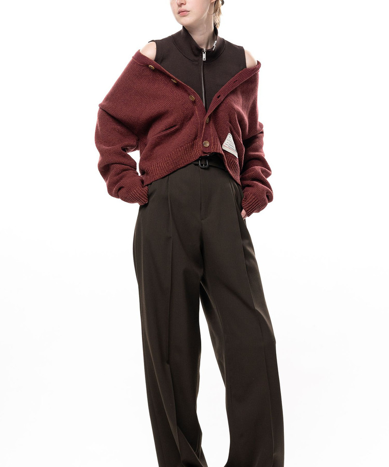Shifted Layer Knit Cardigan 8