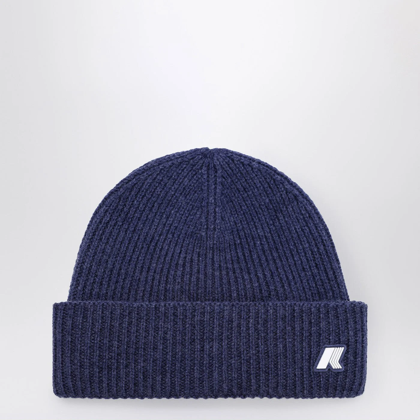 Brice beanie in cobalt blue melange - 1