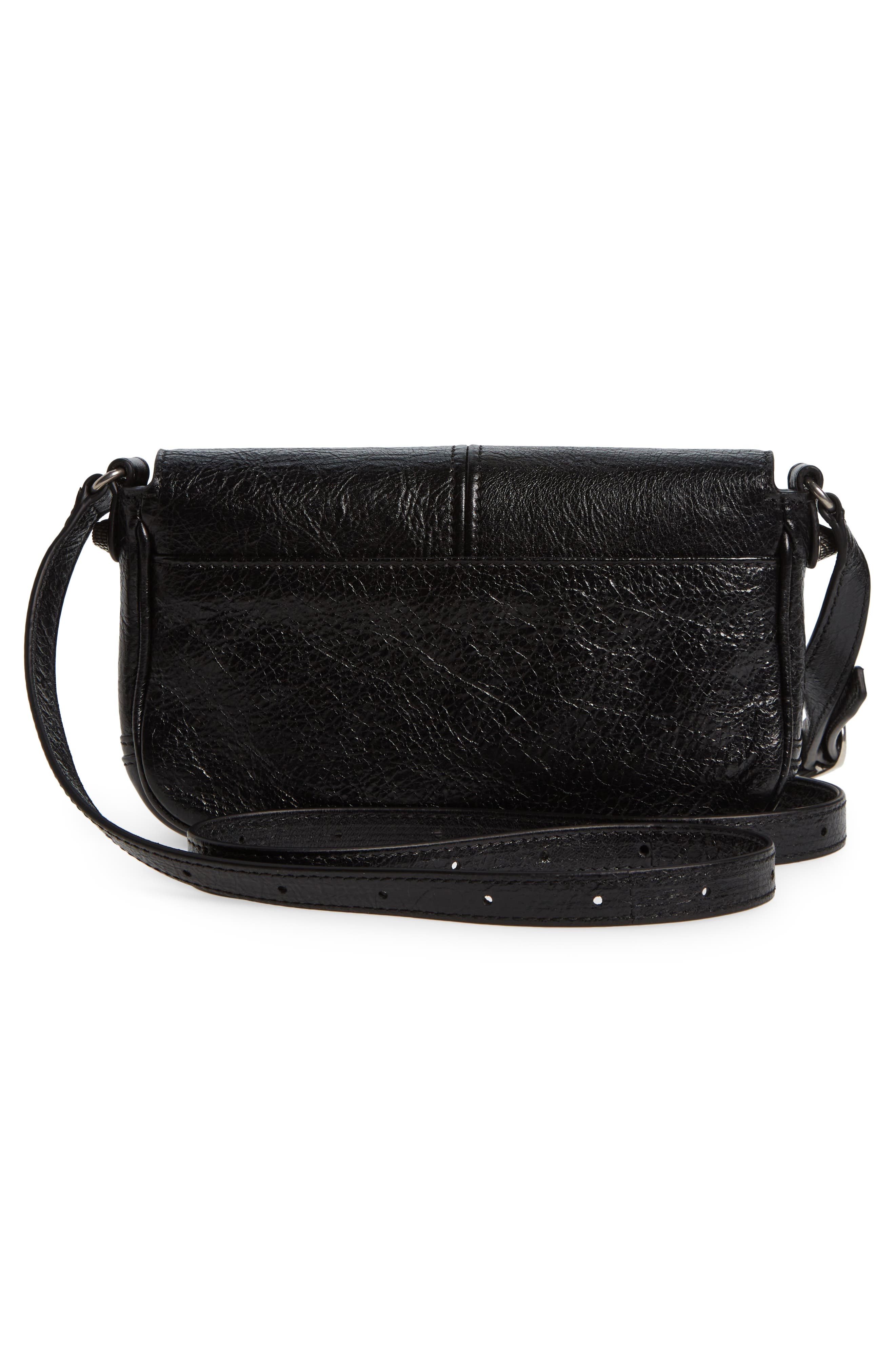 Mini Le Cagole Flap Leather Shoulder Bag - 2