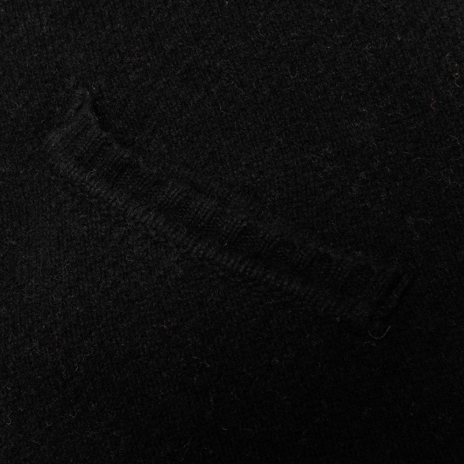 OVERSIZE CARDIGAN - BLACK - 3