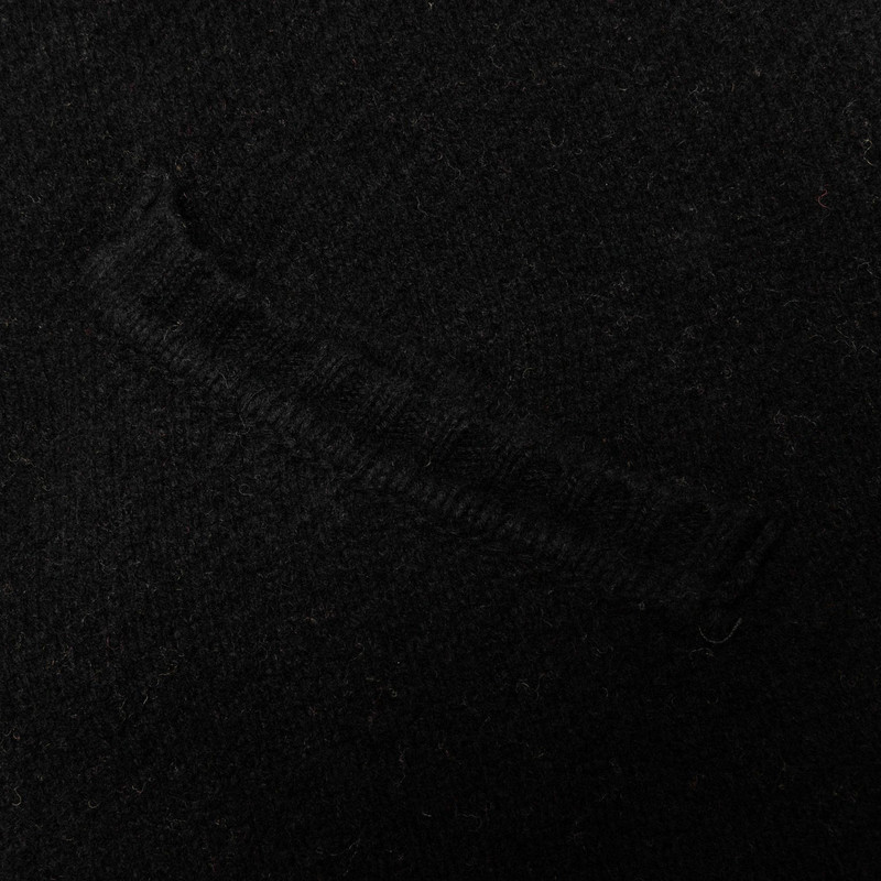 OVERSIZE CARDIGAN - BLACK 3