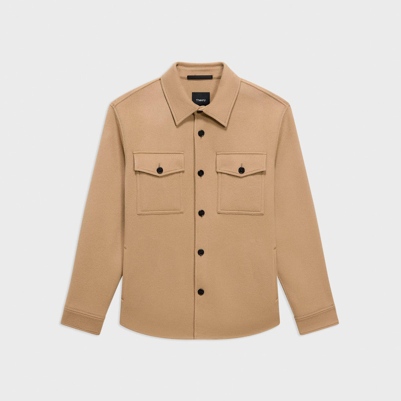 Shirt Jacket in Double-Face Wool-Cashmere 1