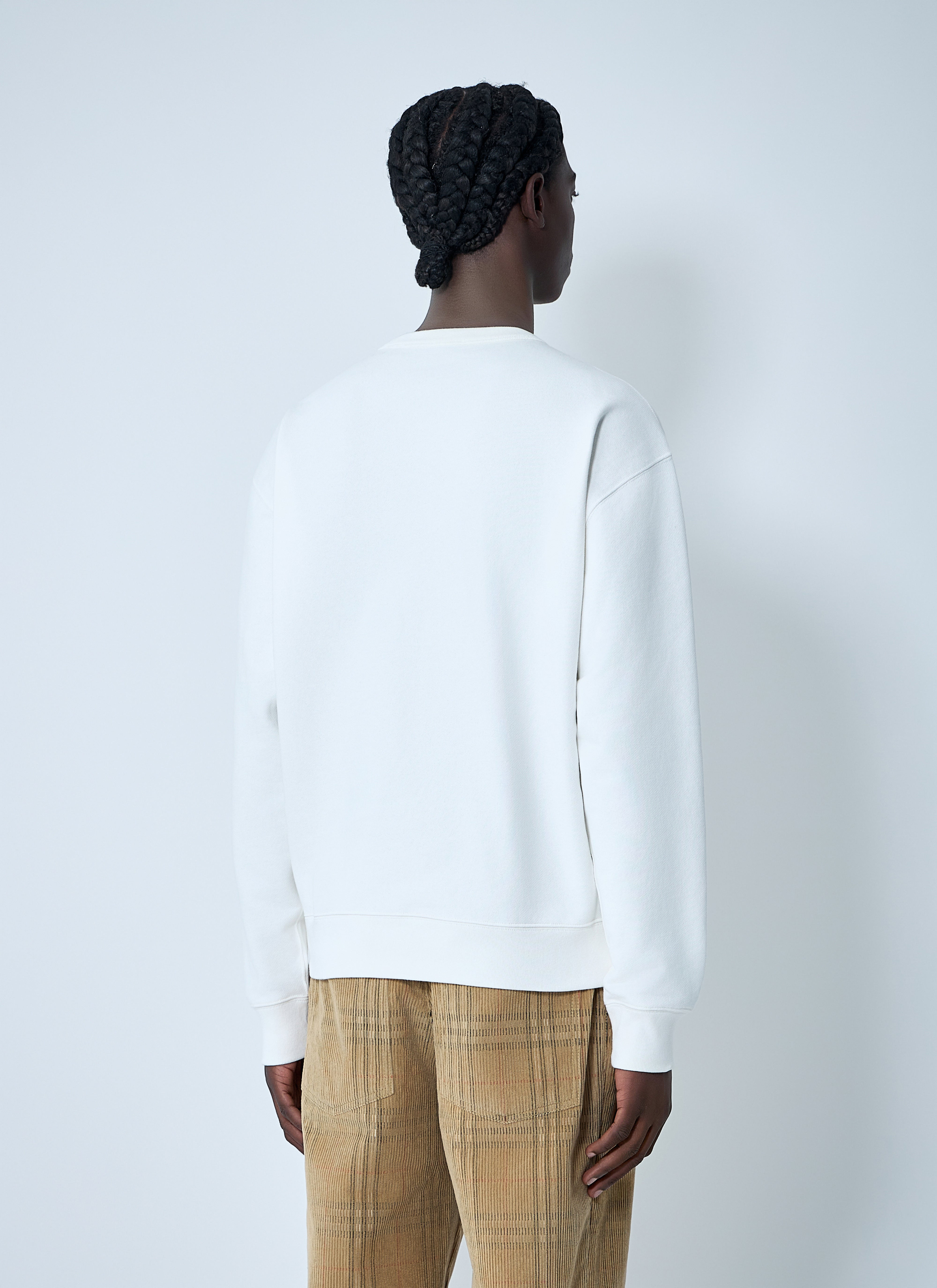 Burberry Men Logo Motif Sweatshirt - 4