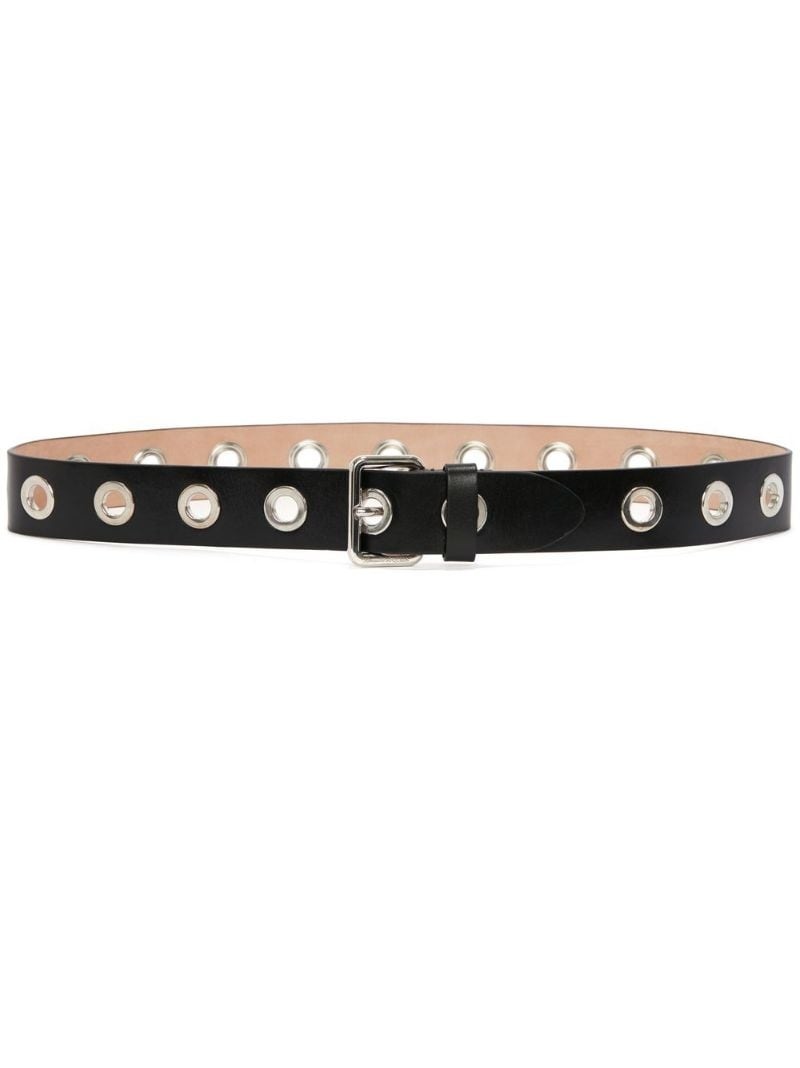 ベルト Alexander Mcqueen Medium Belt With Eyelets Alexander McQueen Eyelet Belt in Black | LN-CC
