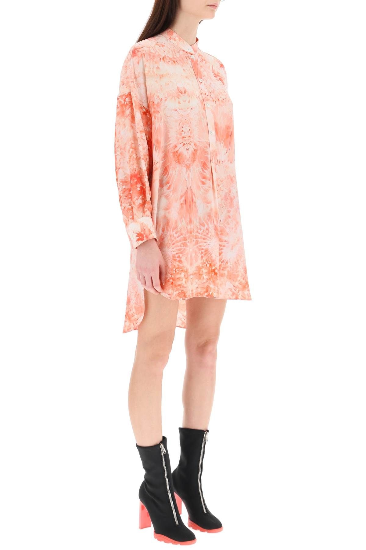 CORAL SHIRT DRESS - 3