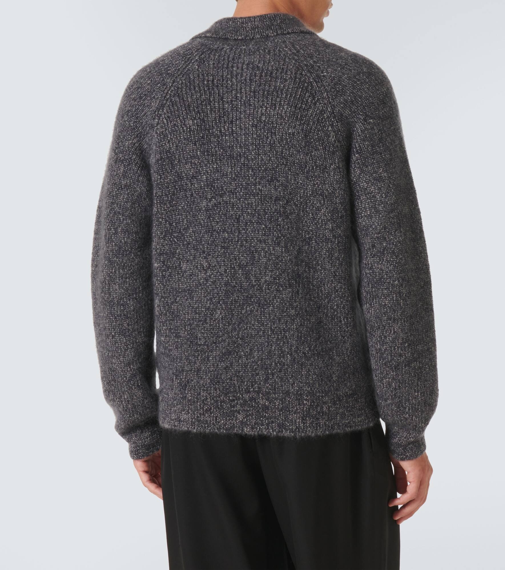 Jora mohair and silk polo sweater - 4