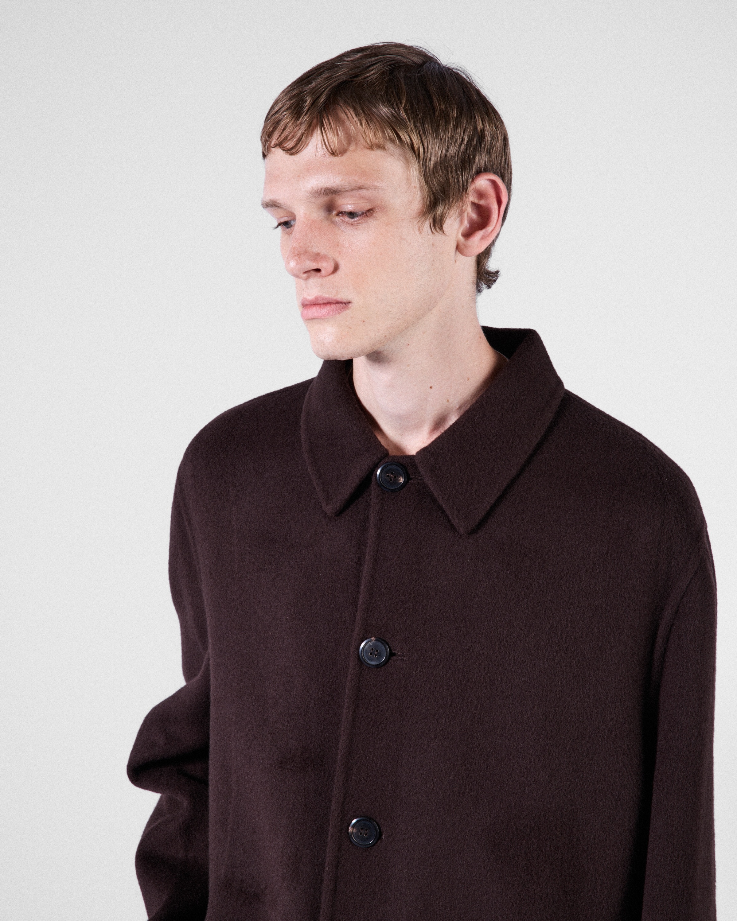 Double cashmere overcoat - 4