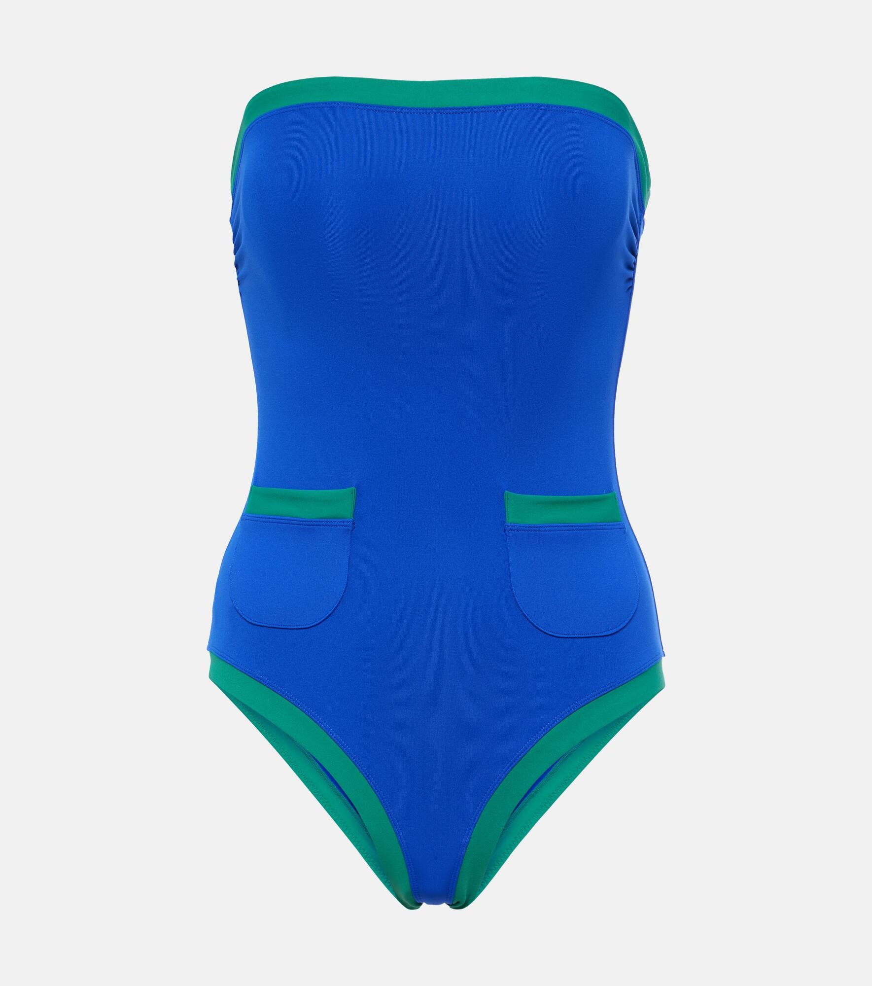 Noche strapless swimsuit - 1