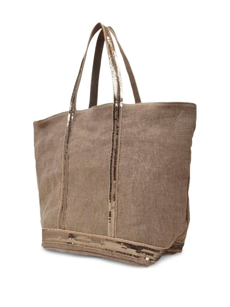 Vanessa Bruno Linen Large Cabas Tote outlook
