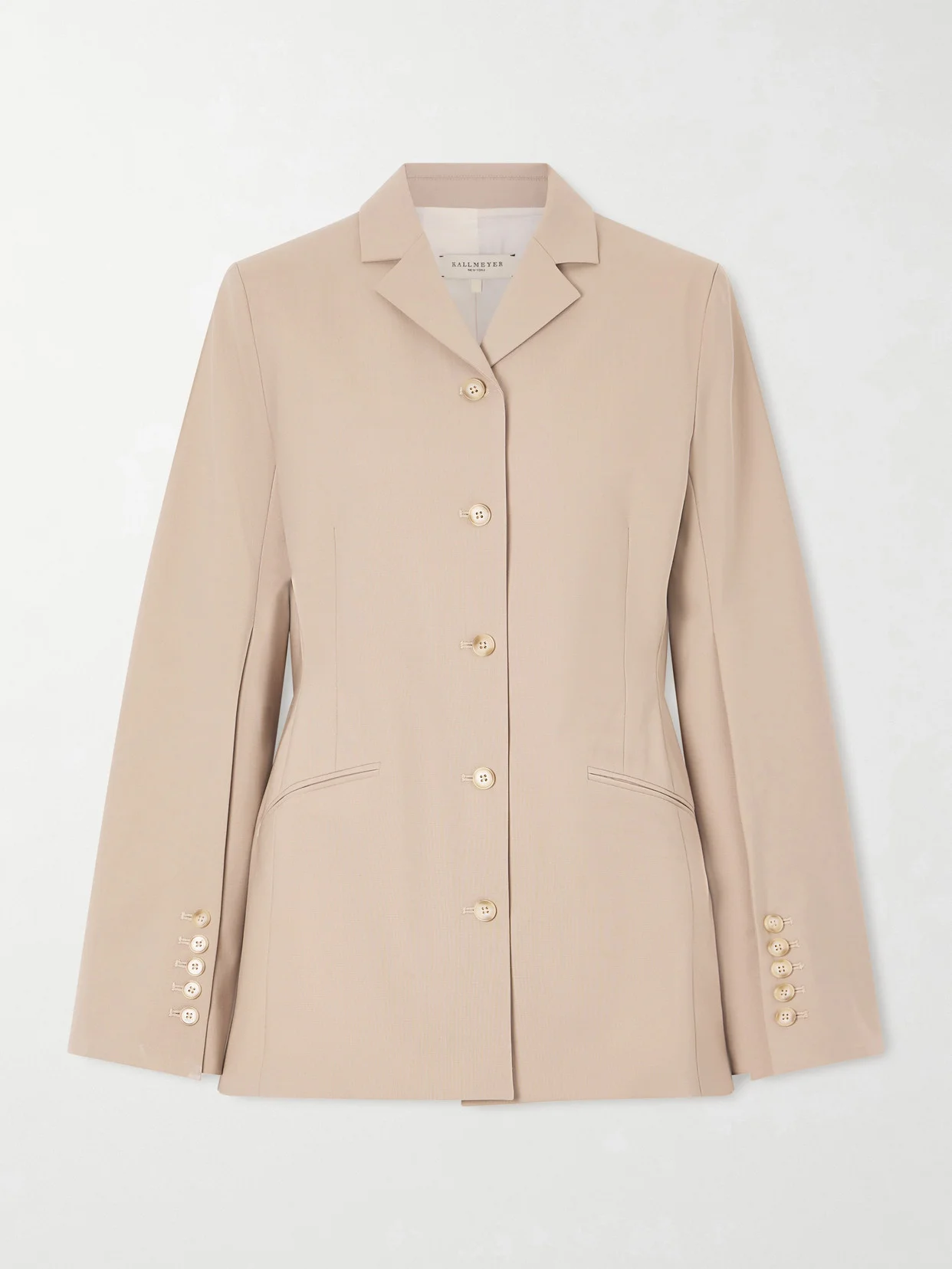 Benny Wool-blend Grain De Poudre Blazer - 1