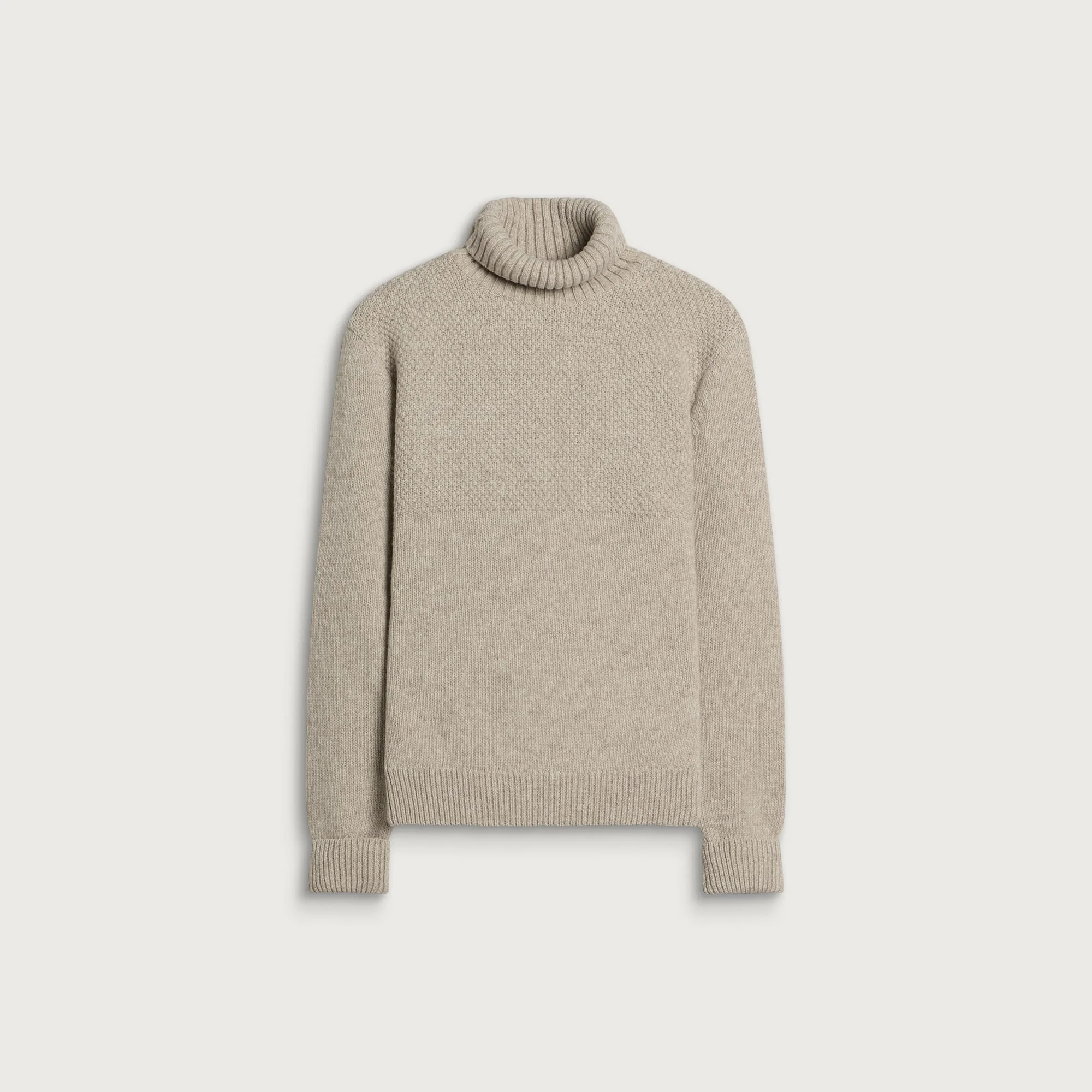 Barbour Heritage + Northcliffe Submariner Roll Neck Jumper - 1