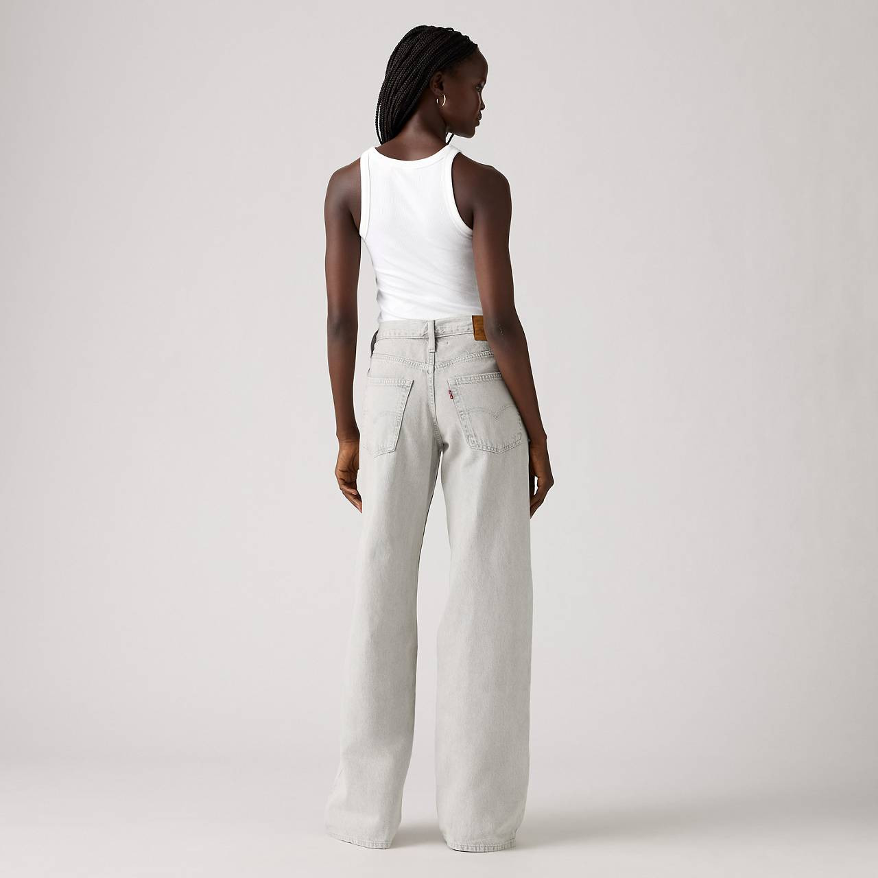 XL BAGGY STRAIGHT WOMEN'S JEANS - 5