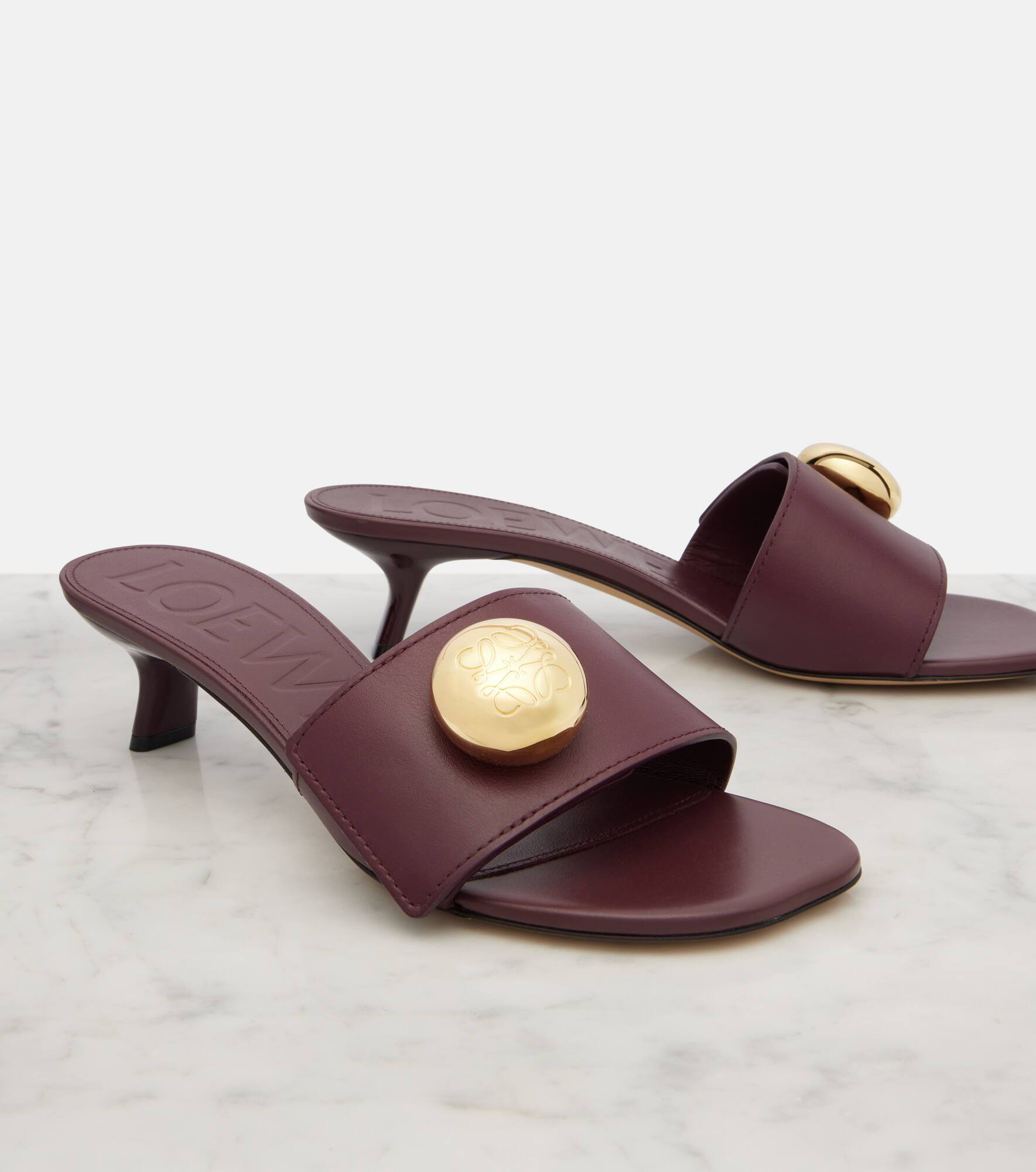 Anagram leather mules - 5