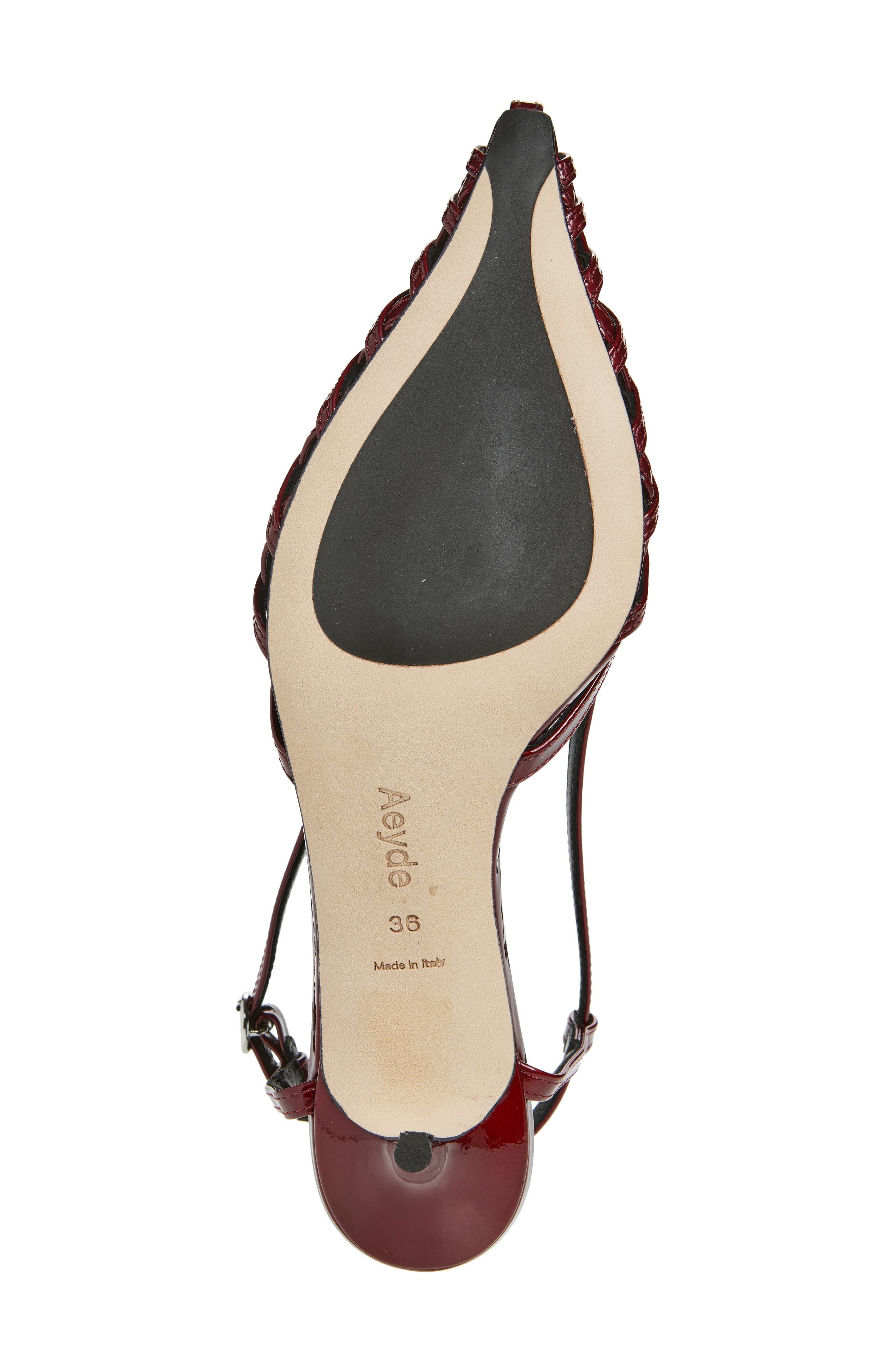 aeyde Helit Pump in Red Metallic at Nordstrom - 6