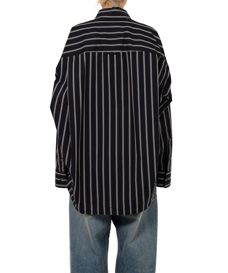 LEON Embroidery Stripe Shirt 13