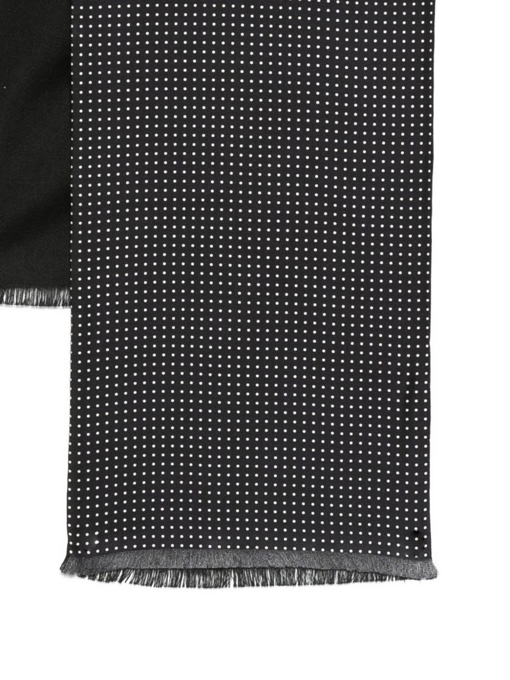 polka dot-print scarf - 2