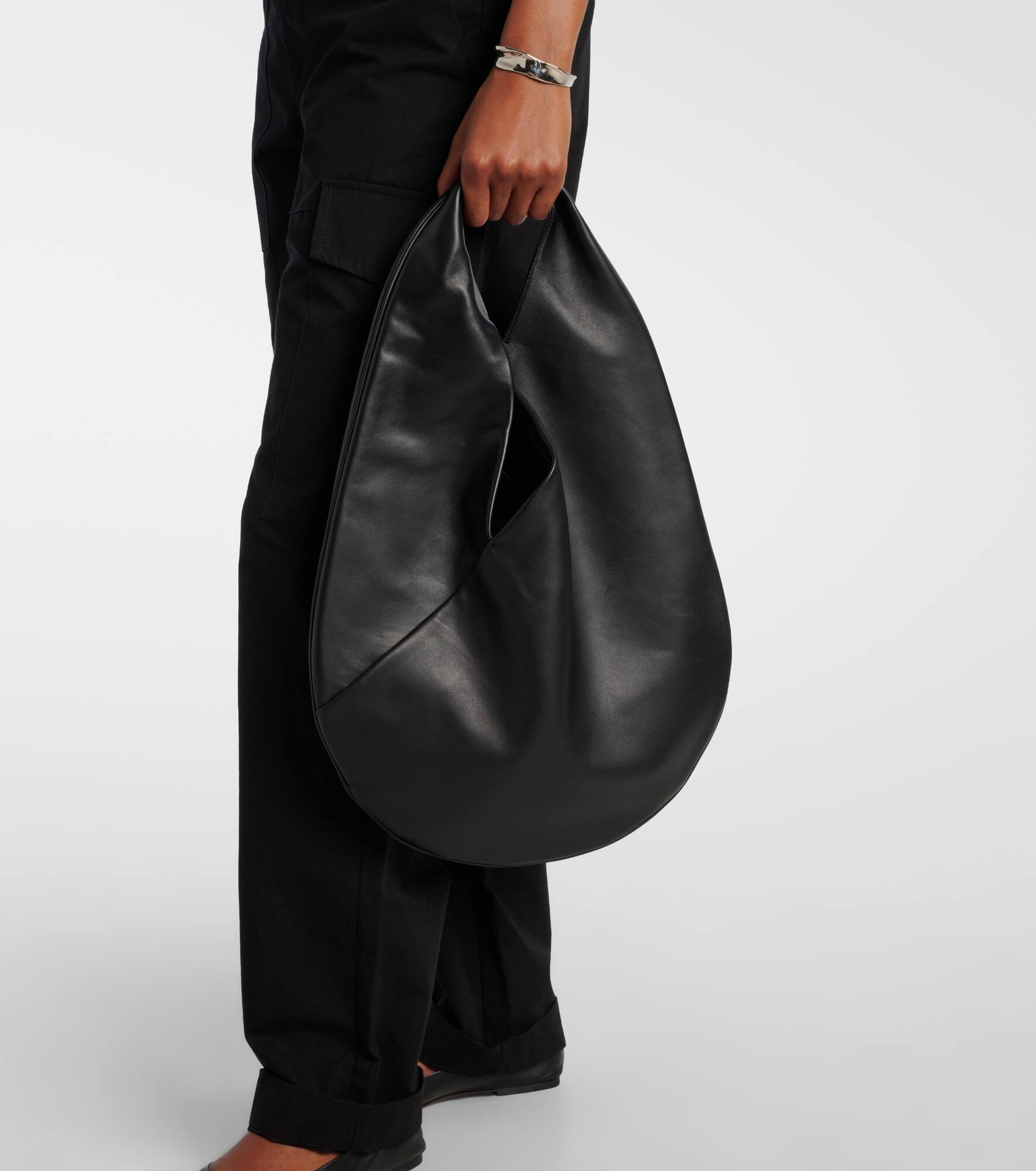 Ora leather shoulder bag - 6