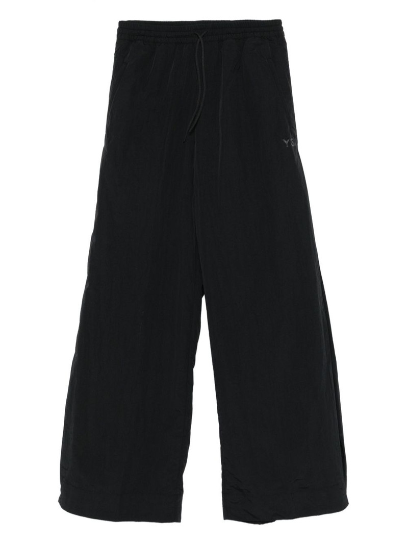 drawstring wide-leg sweatpants 1