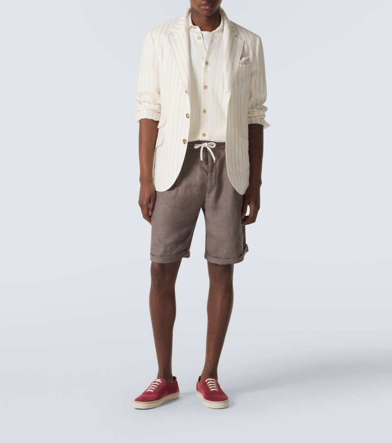 Brunello Cucinelli Linen shorts outlook