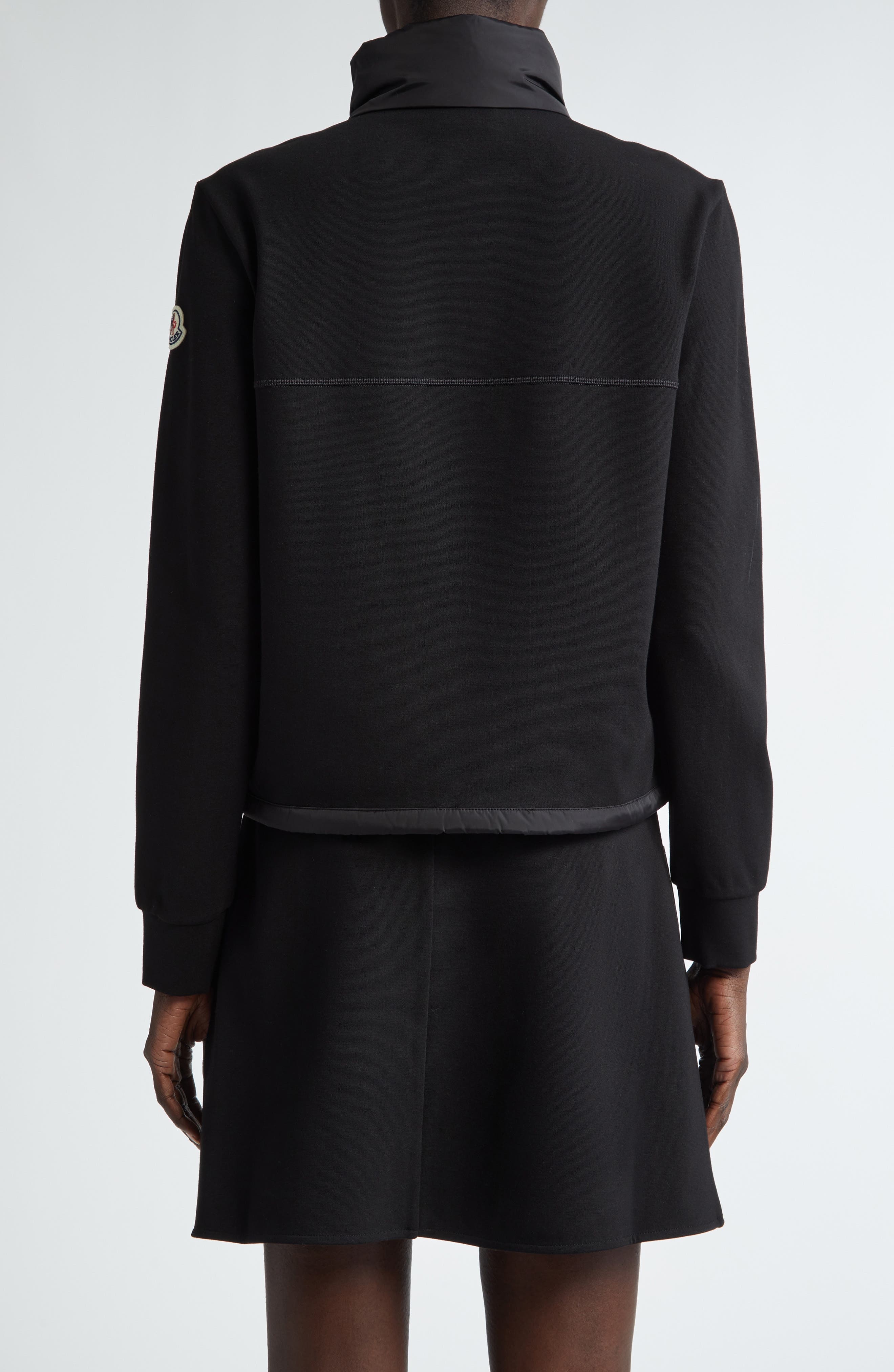 Mixed Media Down Puffer Jacket - 3