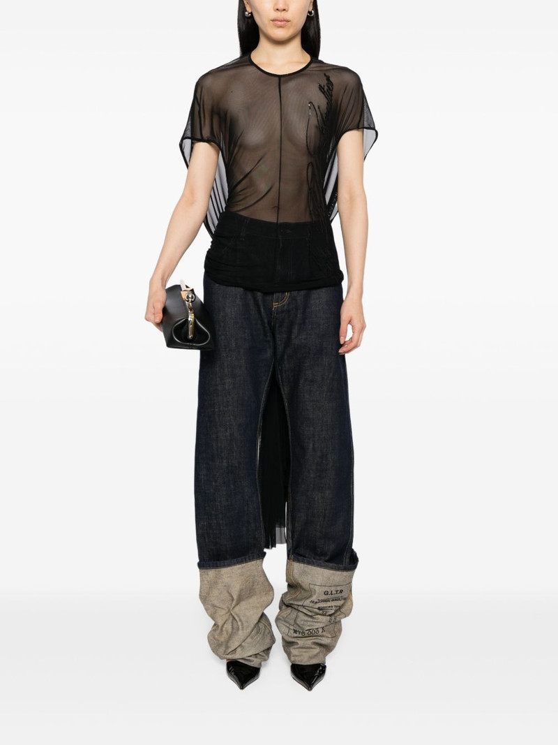 Jean Paul Gaultier short-sleeved top outlook