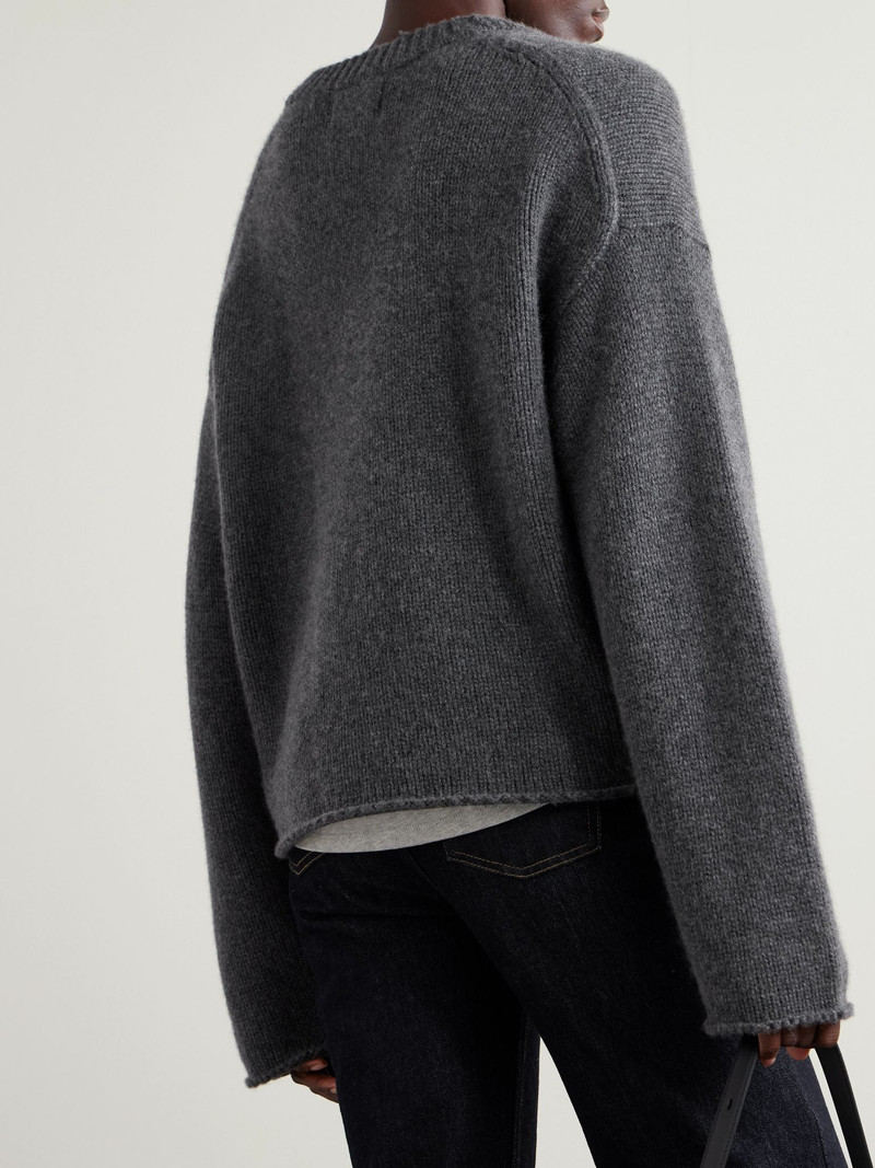 Derry oversized cashmere sweater Gray 3