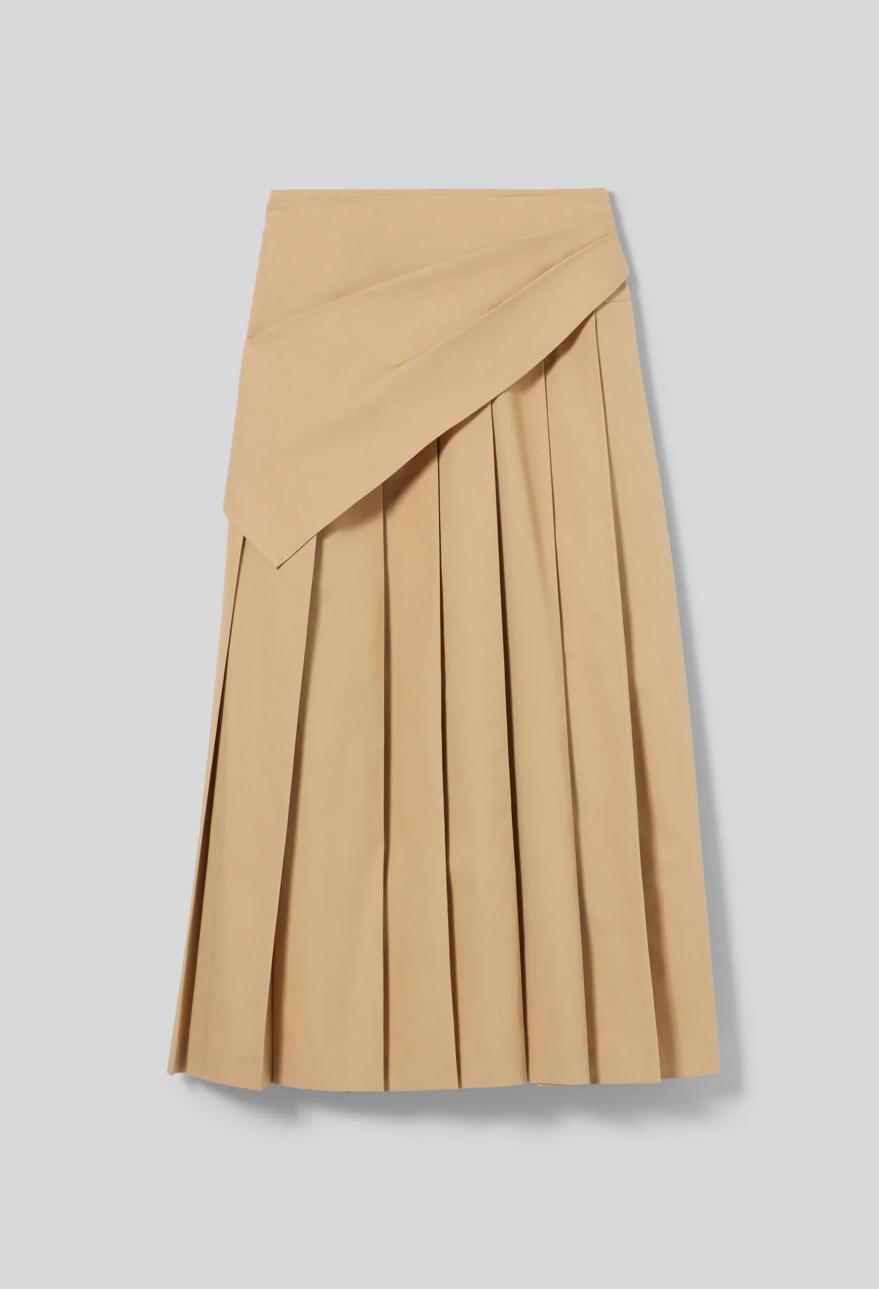 PLEATED MIDI SKIRT - 1