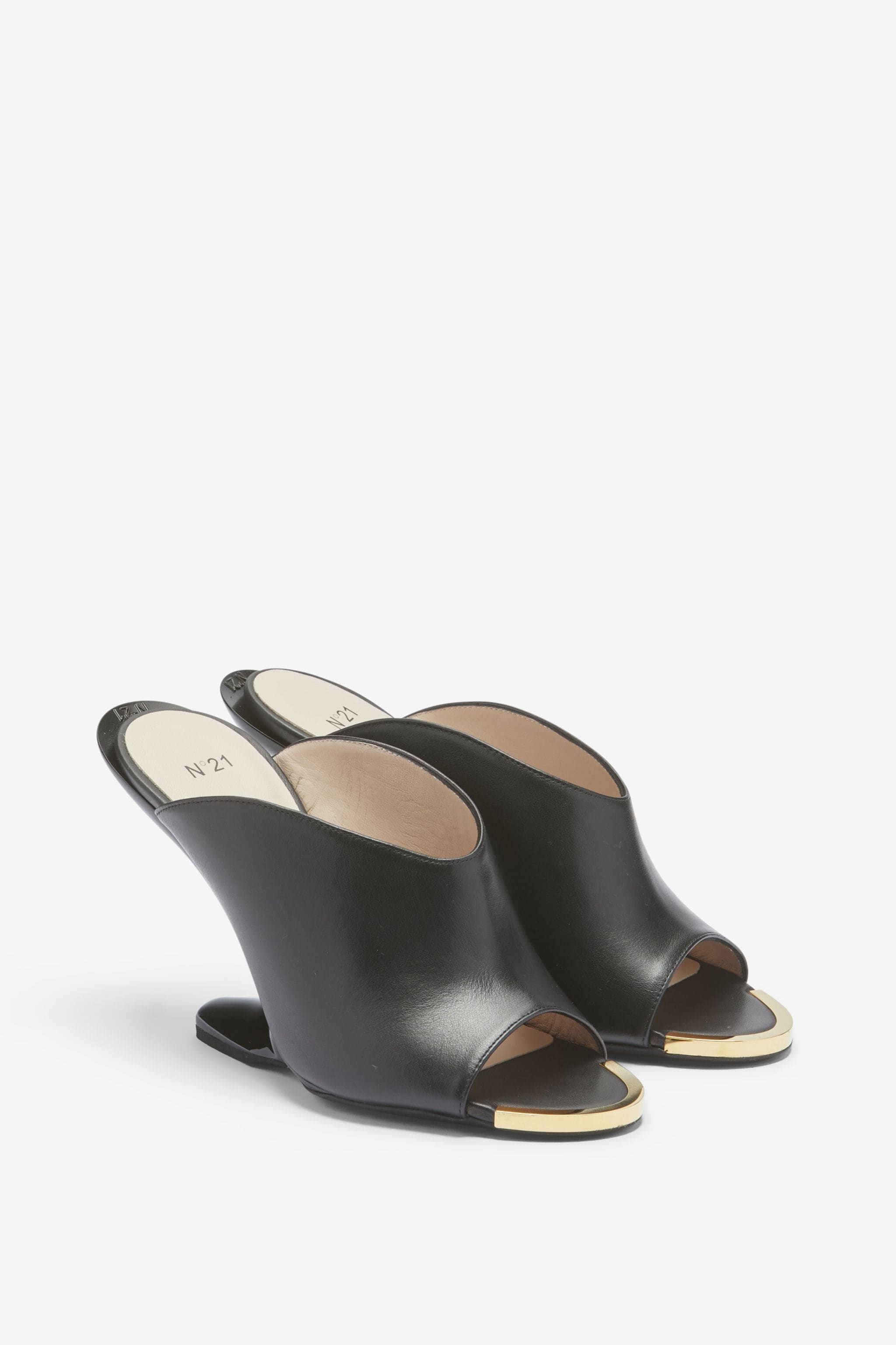 LEATHER MULES - 2