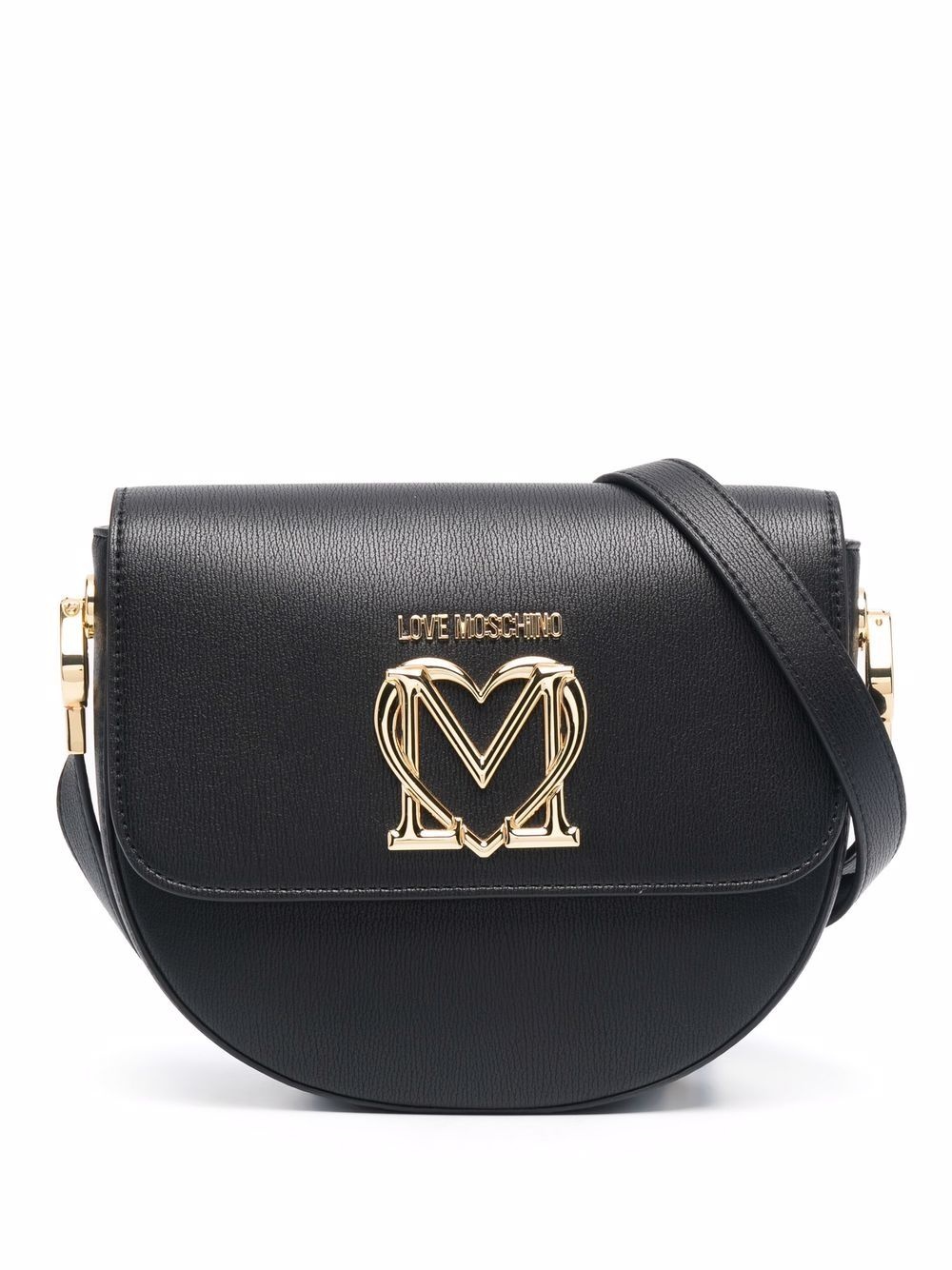 heart-charm crossbody bag - 1