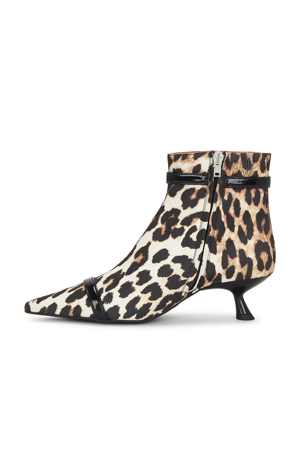 Eyelets Kitten Heel Boot - 5