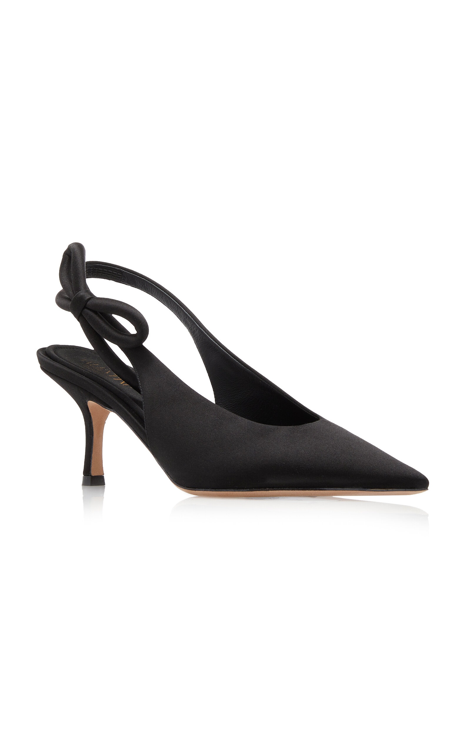 Valentino Garavani Nite-Out Silk Pumps black - 4