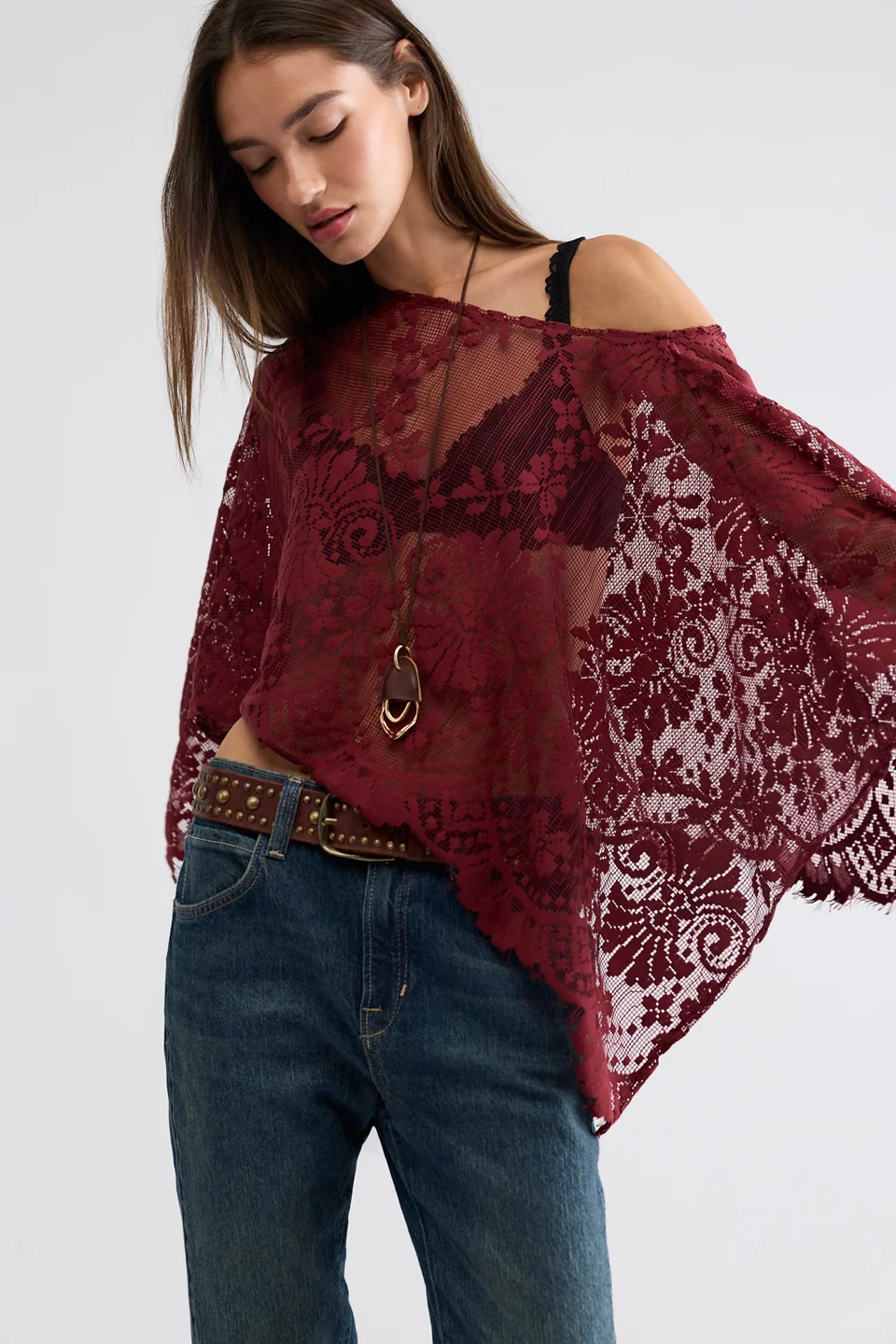 FP x Malai Lace Poncho - 1
