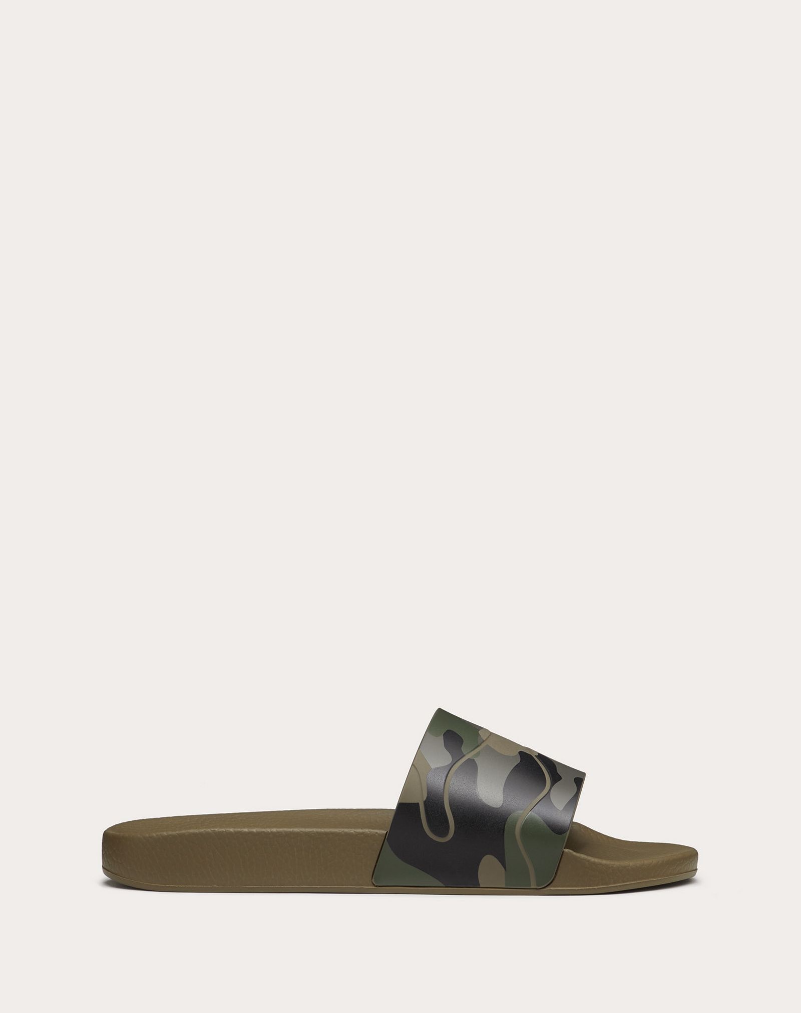 CAMOUFLAGE RUBBER SLIDER SANDAL - 1