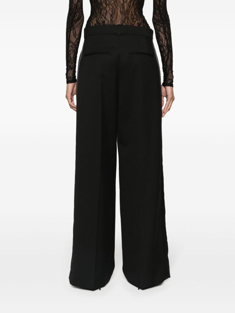 pleated wide-leg trousers 4