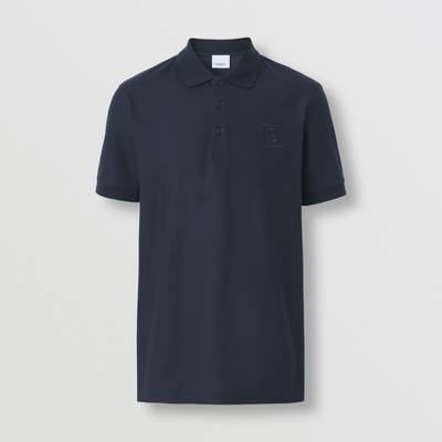 Burberry Letter Graphic Cotton Piqué Polo Shirt outlook