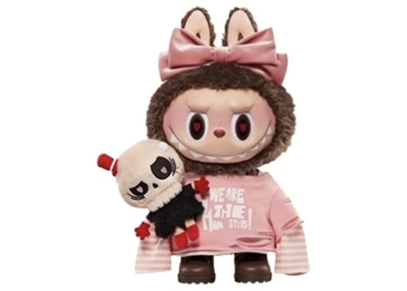 Pop Mart Labubu The Monsters Catch Me If You Like Me Secret Edition Figure Pink - 1